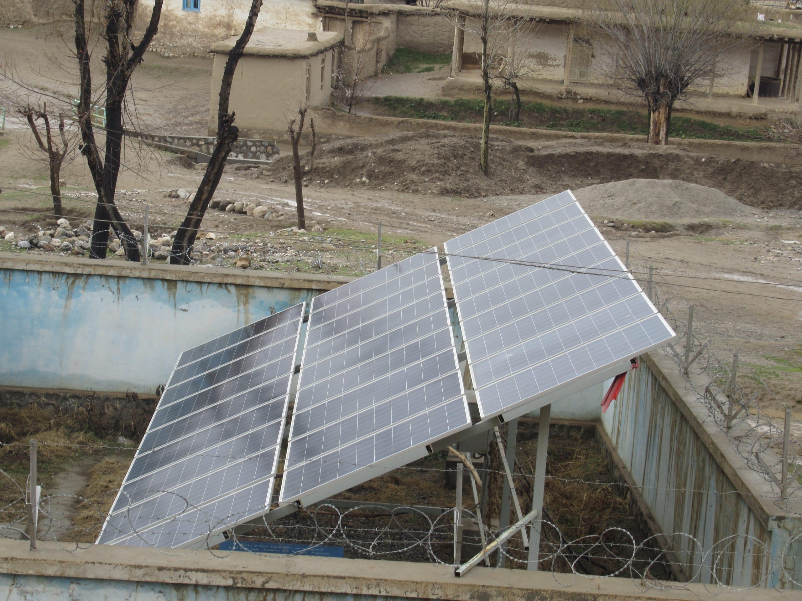 Different PV plant that can provide electricity to a number of households and businesses.